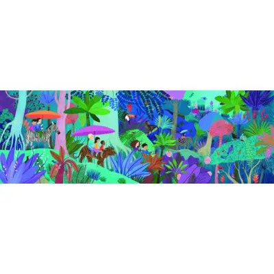 Puzzle Djeco Plimbarea copiilor, 200 pcs