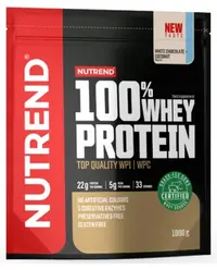 100% Whey Protein, ciocolată și cocos, 1000 g, Nutrend