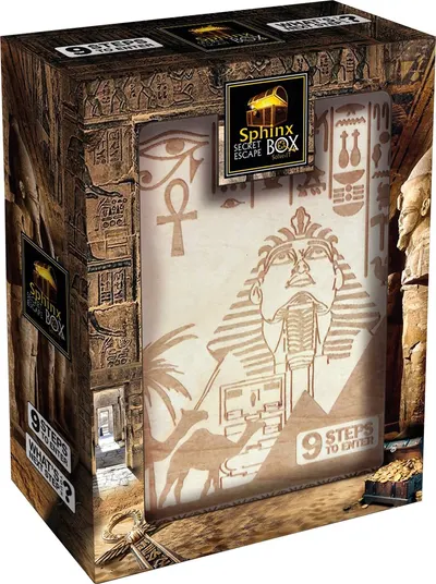 Puzzle din lemn 3D de logică Eureka - Sfinx