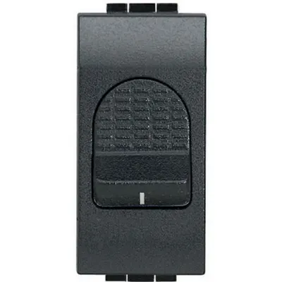 Intrerupator bipolar 32A - 250V - 1 modul LiVing Light antracit