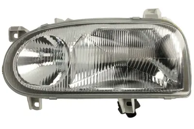 Far fata Stanga (2*H1, electric, fara motoras, culoare insert: cromat) potrivit VW GOLF 3