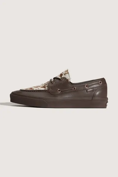 Vans 2-Eyelet Boat Shoe mocasini pentru femei din piele