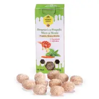 Dropsuri supermentolate cu miere propolis, 44g, Apidava