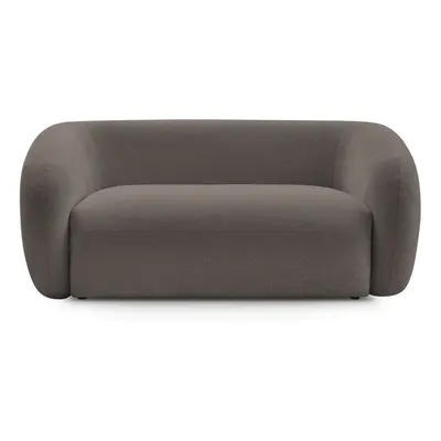 Canapea taupe cu tapițerie din chenille 160 cm Celine – Bobochic Paris