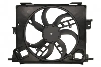 Ventilator radiator (cu carcasa) potrivit RENAULT TWINGO III; SMART FORFOUR, FORTWO 0.9 0.9LPG 1.0 07.14