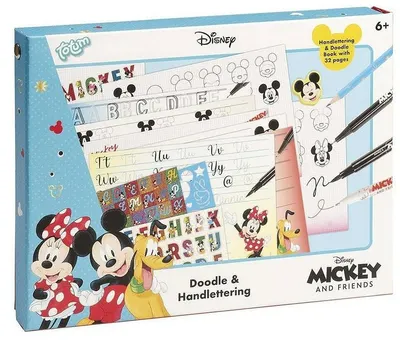 Totum Mickey Mouse Creative Set - Scrisori scrise de mână