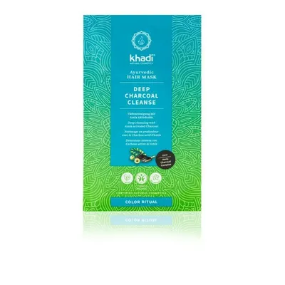 Masca inlaturare silicon Deep Charcoal, Khadi