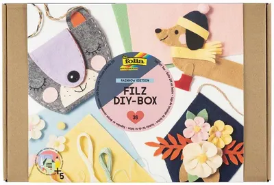 Set creativ Folia - Cu pâslă
