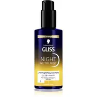 Schwarzkopf Gliss Oil Nutritive spray pentru păr pentru noapte