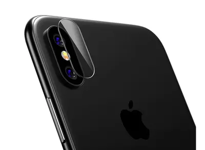 Folie camera, Compatibila cu iPhone X/XS/XS Max, Sticla Engros