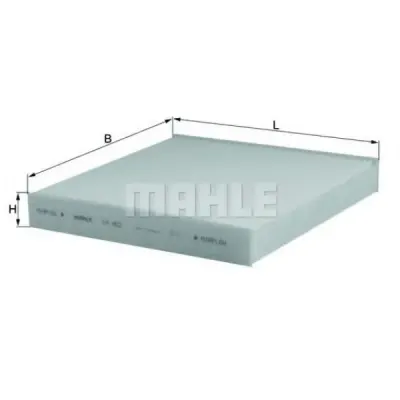 Filtru, aer habitaclu MAHLE ORIGINAL LA 462