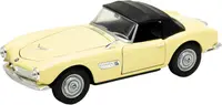 Mașină metalică Welly - 1956 BMW 507, bej, 1:24