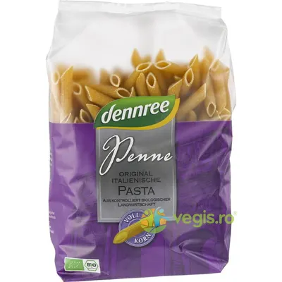 Penne din Grau Dur Integral Ecologice/Bio 500g