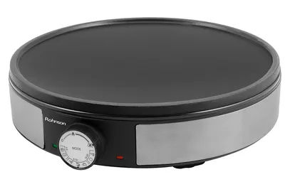 Aparat de clătite Rohnson - R-2202, 1200W, 30 cm, negru/gri