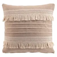 Pernă decorativă din amestec de iută 45x45 cm Cirrus – douceur d'intérieur