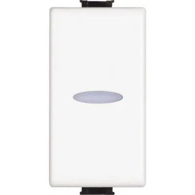 matix - Intrerupator cap-scara ax 1 modul 10A 1m alb