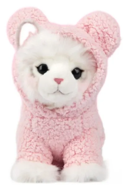 Jucărie de pluș Studio Pets - Pisică Ragdoll cu hanorac, Mausie, 23 cm