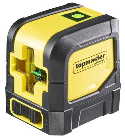 Nivelă laser Top Master - 1H1V 15 m, fascicul verde