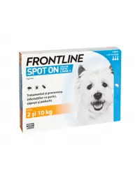 Antiparazitar caini Frontline Spot On S (2-10 kg), 3 pipete