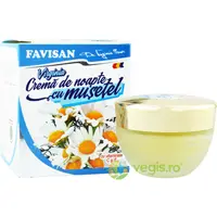 Crema de Noapte cu Musetel, Vitamina C si E Virginia 50ml