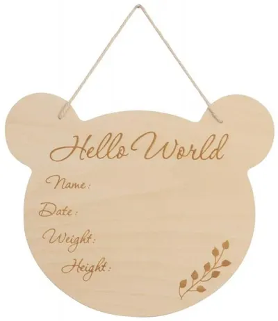 Semn din lemn Bam Bam - Eco Friendly, Bear