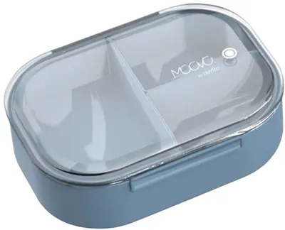 Cutie pentru mâncare pentru copii Nuvita - Powder Blue, 490 ml