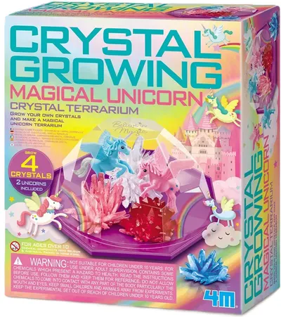 Set de știință 4M - Terariu de cristal cu unicorni magici