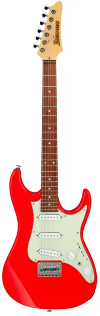 Chitară electrică Ibanez AZES31 VM, roșu/alb