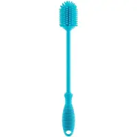 Chicco Cleaning Brush Silicone perie de curățare Blue 1 buc