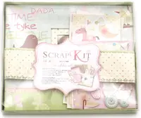 Kit de album creativ Em Art - Sweet Baby, 22.5 x 26 cm (12 Coli)
