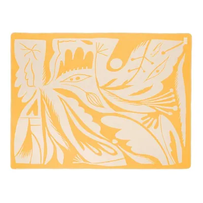 Pătură galbenă 165x200 cm Lino – noo.ma