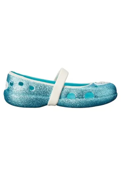 Balerini Keeley Frozen Flat - US Albastru deschis - Pool - Alb