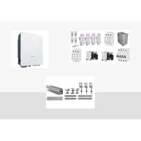 Sistem fotovoltaic trifazat complet 5 kW pentru acoperis tabla – Pachet materiale