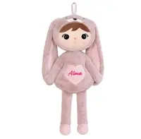 Papusa personalizata de plus Pufos Roz (XL)