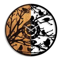 Ceas de perete ø 56 cm Birds – Wallity