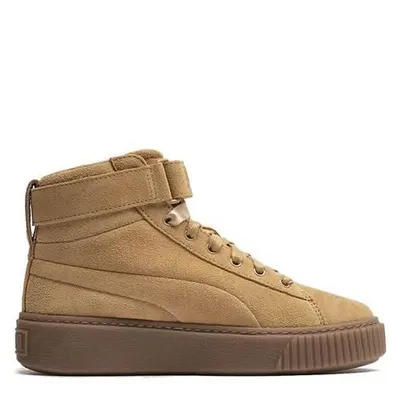 Pantofi sport Puma Platform Suede maro