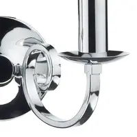 Aplica Murray 2 Light Wall Light Polished Chrome