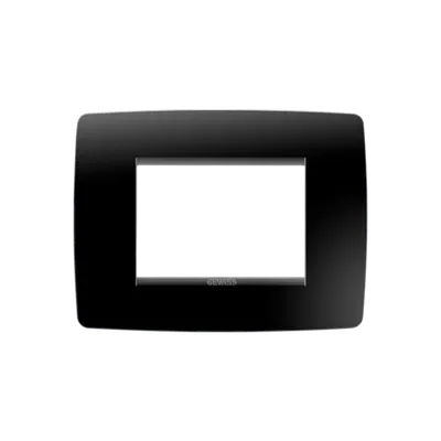 Placa ornament One Chorus Toner Negru-3 module