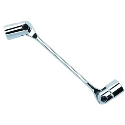 Cheie tubulara flexibila dubla 17x19mm, Toptul