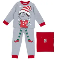 Pijama copii Craciun Chicco, gri, 31415-63MCU