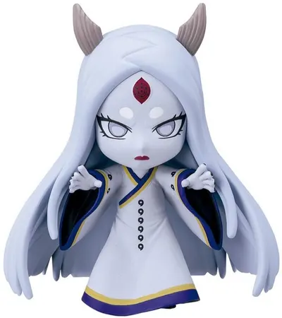 Mini-figurină Bandai Animation: Naruto Shippuden - Kaguya Otsutsuki (Chibi Masters), 8 cm