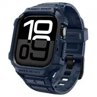 Husa Spigen Rugged Armor Pro V2 pentru Apple Watch Series 10 / 11 42mm, Bleumarin ACS10495