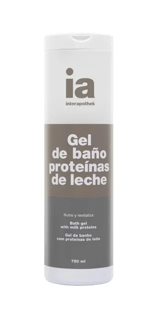 Gel de dus cu proteine din lapte, Interapothek | 750 ml