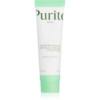 Purito Wonder Releaf Centella Cream Unscented crema regeneratoare pentru netezirea pielii
