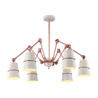 Candelabru Spider 6xe27 Alb