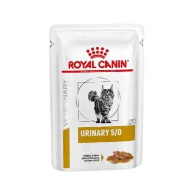 Hrana dietetica pentru pisici Royal Canin Urinary S O in gravy 85 gr