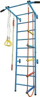 Spalier suedez pentru copii Restpro - Cu accesorii, albastru