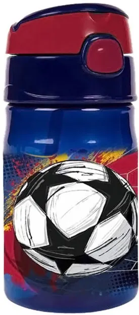 Sticlă de apă Colorino Handy - Fotbal, 300 ml