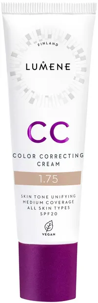 Lumene Vegan Cremă CC 7 în 1, 1.75, SPF20, 30 ml
