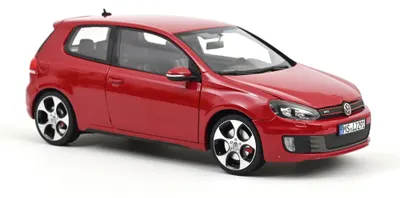 Model de colecție NOREV Contemporary: Automobile - Volkswagen Golf GTI 2009 Tornado Red